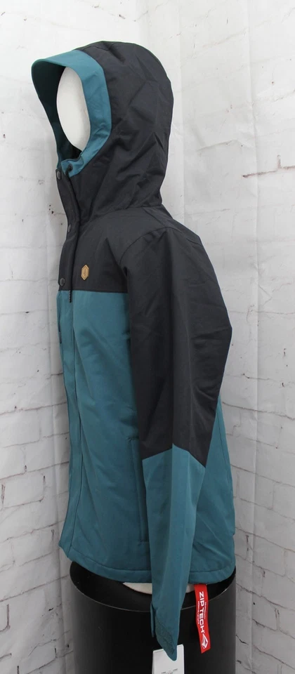 Volcom Bolt Insulated Snowboard Jacket, Women's Size Large, Balsam Green New - Image 4 of 4