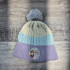 Frozen Movie Elsa And Anna Disney Hat Cap Youth Girls Beanie Winter Outdoor