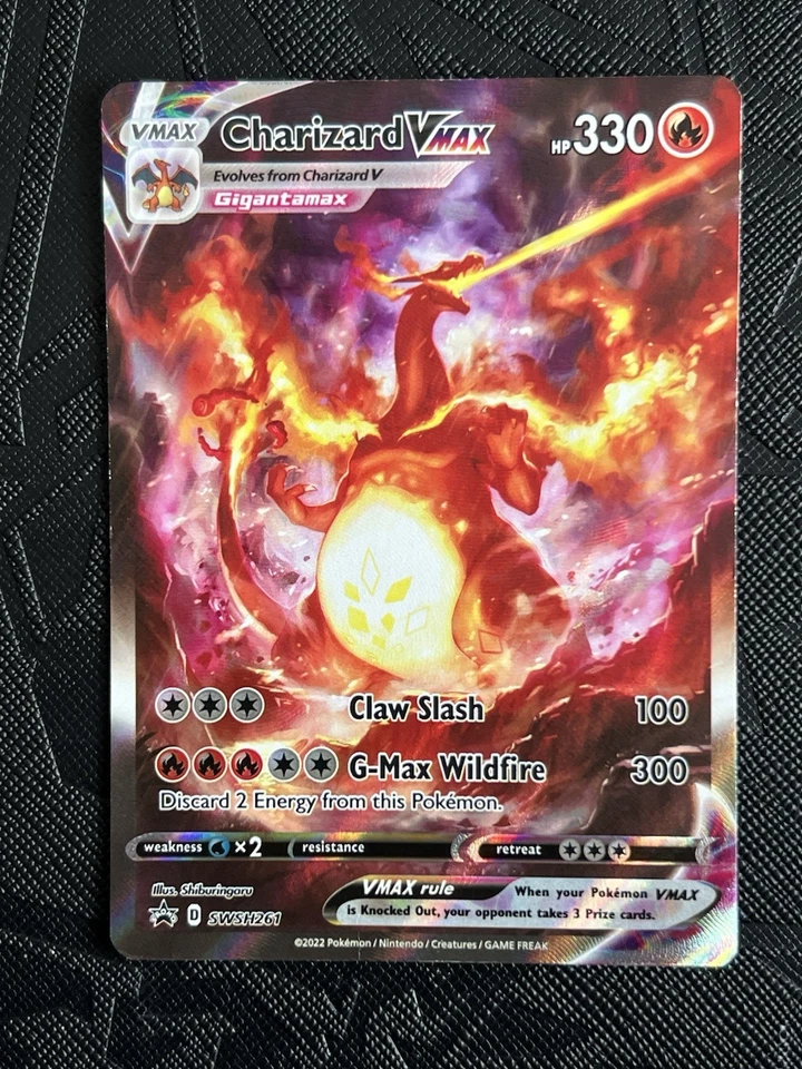 Pokémon TCG Charizard VMAX SWSH261 SWSH: Sword & Shield Promo (English) - MP(-) - Image 3 of 4