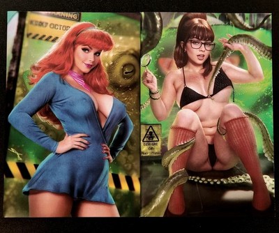Jinkies #2 PREVIEW Shikarii Sea Monster Daphne + Velma Virgin Box Exclusive Set