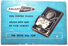 VTG KALART Editor Custom 8 Dual Purpose 8mm Film Splicer Viewer Model S-5