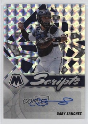 2022 Panini Mosaic Scripts Mosaic Prizm Gary Sanchez #SC-GS Auto 1n0y