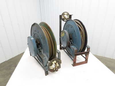 #ad #ad Hannay Reels 716 23 24 C TR Retractable Industrial Air Hose Reel 1 2quot; Lot Of 2 $405.96