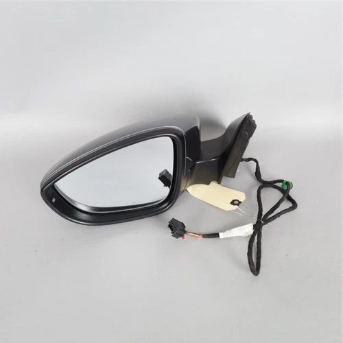 2011-2016 Volkswagen Jetta Sedan Left Door Mirror Platinum Gray OEM Used