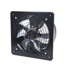 12" Window Exhaust Fan Industrial Vent Fan 125W Exhaust Fan Low Noise Extractor