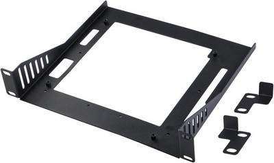 GeeekPi Mini ITX Regal 10 Zoll 1HE Rackregal, 7,87'' Tiefe, Unterstützung Mini-ITX Motte