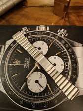 Bracciale per orologi vintage Acciaio inox per orologi 19mm NOS nuovo 04IT