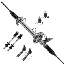Front Rack and Pinion Tie Rods Sway Bars Kit for 2007-2014 GMC Yukon XL 1500