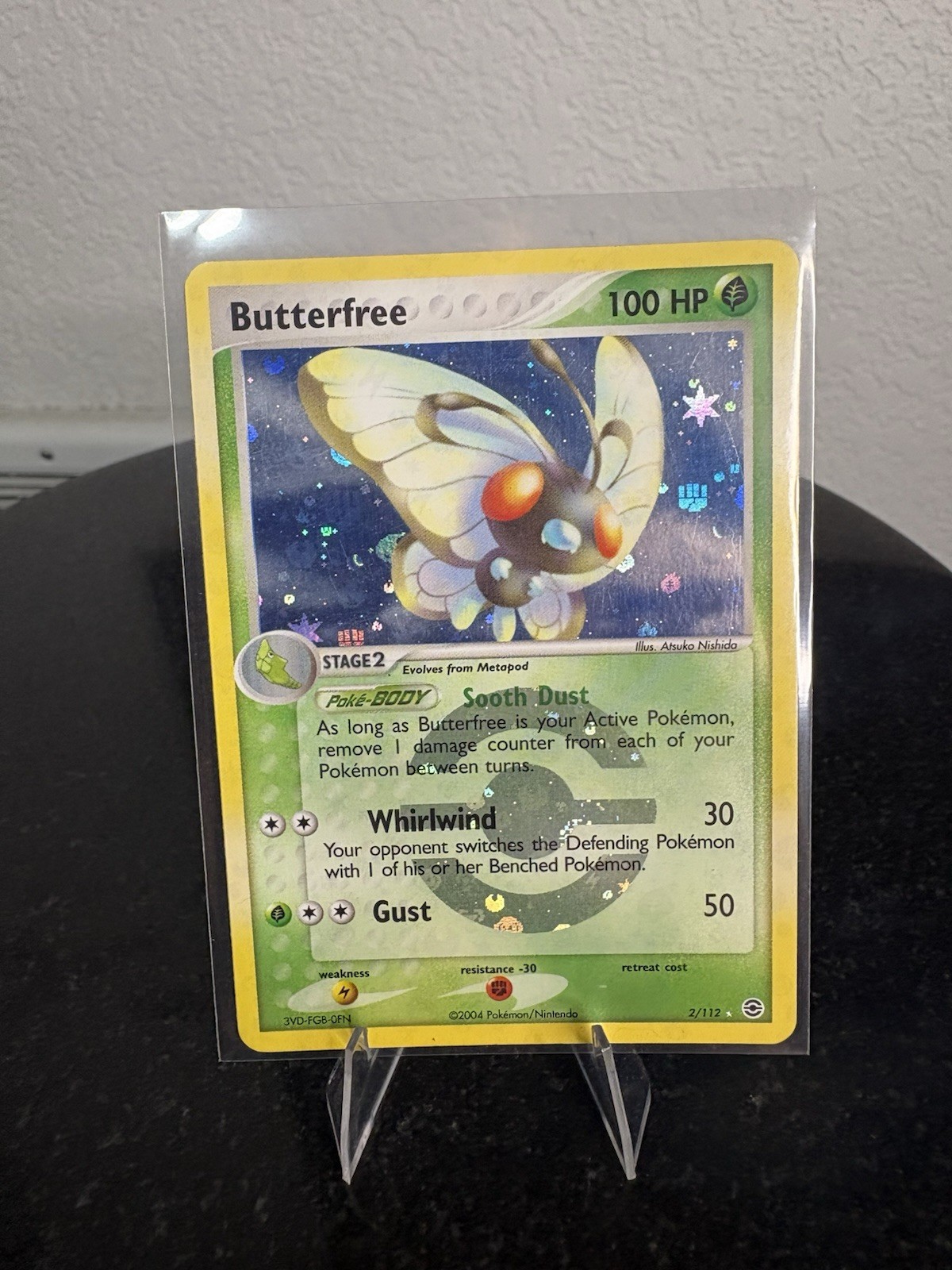 Pokémon Butterfree 2/112 FireRed & LeafGreen Reverse Holo NM
