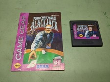 Poker Face Paul's Blackjack Sega Game Gear Disk and Manual