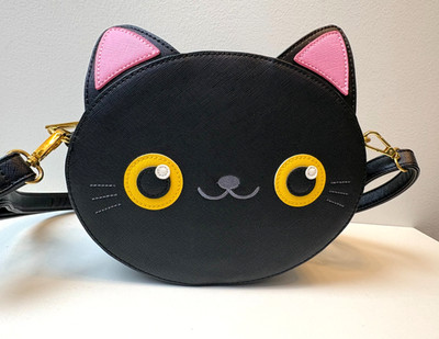 Loungefly Black Cat Face Crossbody Bag Original Release Pre-Funko RARE NWOT