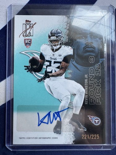 2025 Topps Signature Kevin Winston Jr. Rookie Class Autographs (RAW)