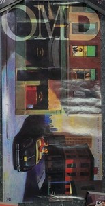 OMD Orchestral Maneuvers In The Dark “Crush” 1985 promo poster   18” x 36”