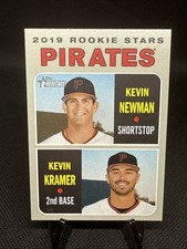 2019 Topps Heritage Kevin Newman/Kevin Kramer Rookie Pittsburgh Pirates #372