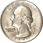 1970-D Washington Quarter — photo from another recent sale