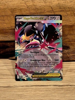 Pokemon Mega Flunkifer EX 094/132 Mega Entwicklung Base Set Deutsch NM MEG