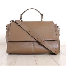 Borsa a tracolla LORISTELLA Muriel Italia 2 vie in pelle marrone con marsupio a catena