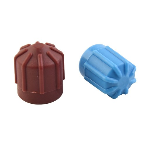 2x Car Air Conditioning Protection Cap AC Valve Dust R134a Dustproof Cover / New - Picture 7 of 12