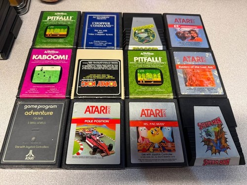 $10.99 each INDIVIDUAL Atari 2600 Video Games Pick a Title TESTED,AUTHENTIC