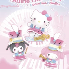 TOPTOY Sanrio Family Time Melody Series Blind Box Figures Kuromi Hello Kitty Toy