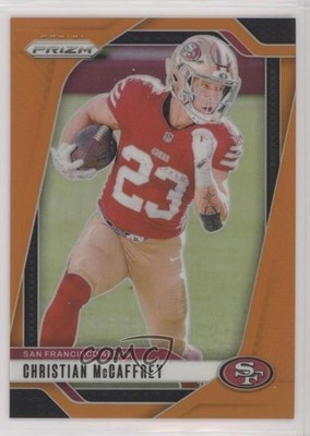 2024 Panini Prizm Orange Prizm 172/249 Christian McCaffrey #250 15ej