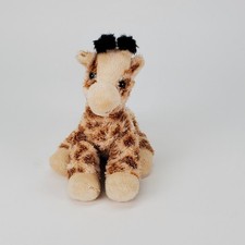 Aurora World Giraffe Plush Stuffed Animal Spotted Brown Tan 7 Inch Toy