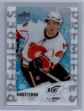 2010-11 Upper Deck Ice Premieres T.J. Brodie RC 0457/1999 Calgary Flames #65