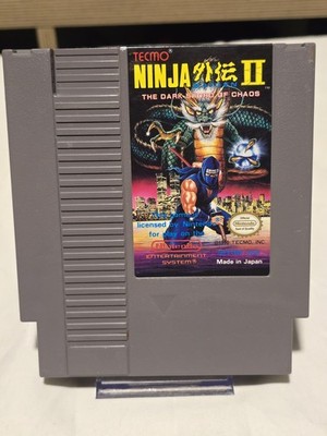 Ninja Gaiden II 2 ORIGINAL NINTENDO NES GAME Tested WORKING Authentic!
