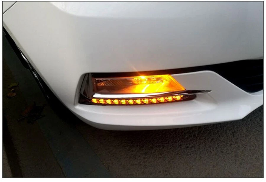 2X12V Flexible Doble Color 108LED Coche Interruptor Retroceso Luces Flecha Intermitente DRL Foto 4 de 4