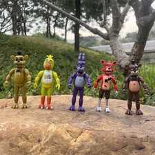 5pcs Set Five Nights at Freddy's 5.5" Action Figures FNAF Toys