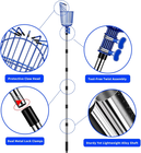 Fruit Picker Pole with Basket, Adjustable Fruit Tool for Apple Avocado Cherry Ci 313026770728
