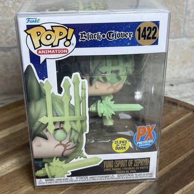 Funko Pop! Vinyl: Black Clover - Yuno with Spirit of Zephyr (Glow) - Diamond...
