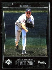 Greg Maddux 1998 Upper Deck Power Zone #PZ10 Atlanta Braves