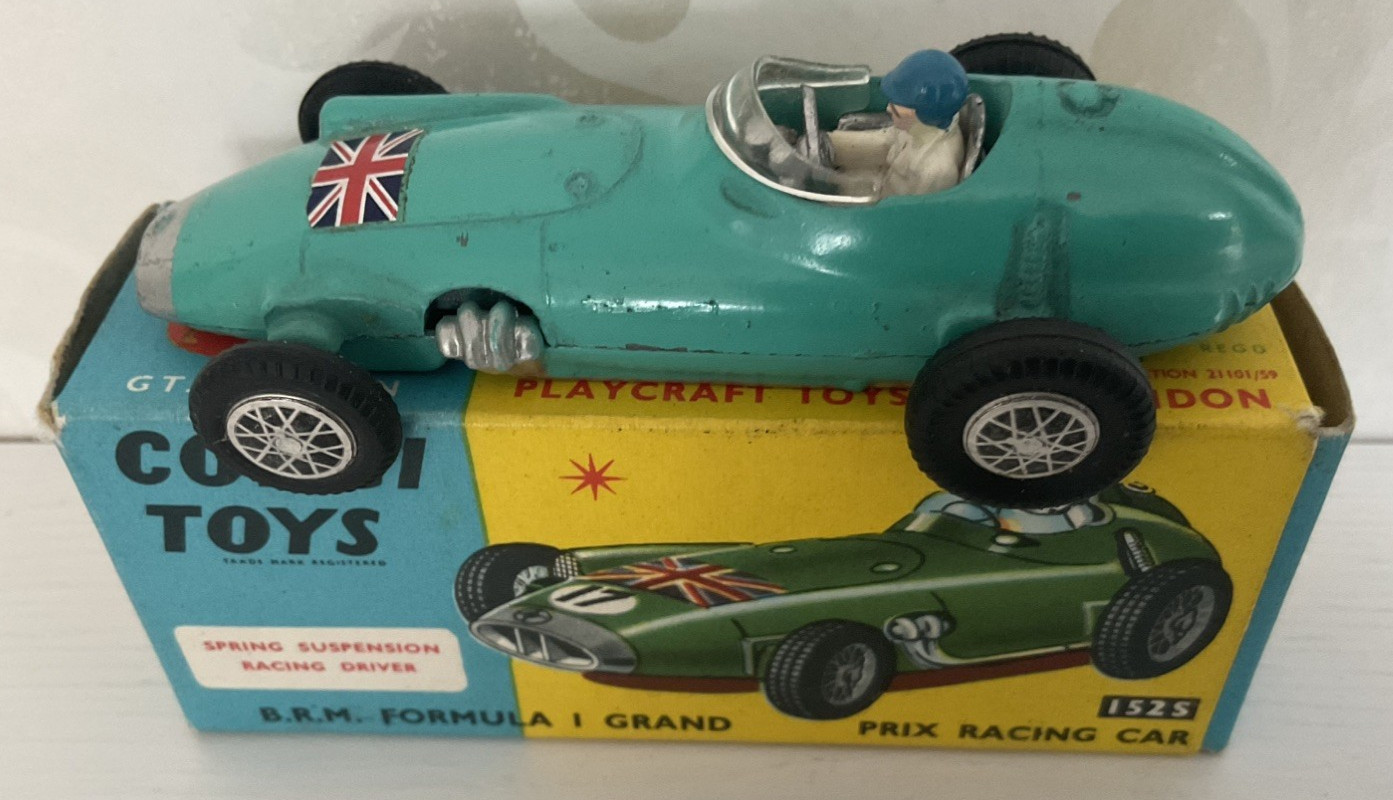 Corgi Toys TA462 – BRM Formula 1 Grand Prix #3 – Réf 152 – Échelle 1/43 – Bon état