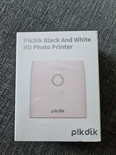 PikDik Mini 2 Inch Thermal Mobile Printer Black White HD Printing Type-C PINK