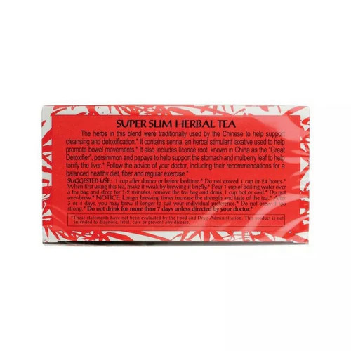 Super Slim Herbal Tea Caffeine-Free 20 Bags