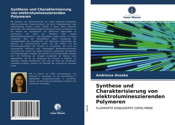 Synthese Und Charakterisierung Von Elektrolumineszierenden Polymeren Assaka Buch-image