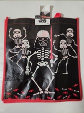 New Disney Star Wars Skeleton Halloween trick-or-treat tote bag
