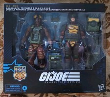 G.I. Joe Classified Series  126  Tiger Force Roadblock  Tripwire & M.A.C.L.E.O.D