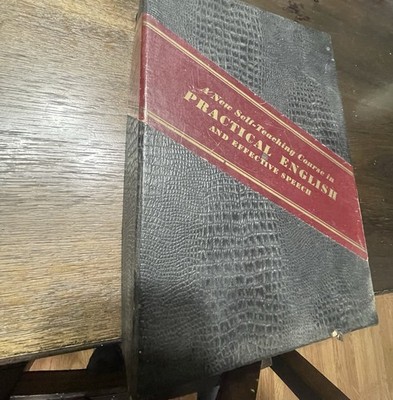A New Self Teaching Course in Practical English and Effective Speech Books 1935