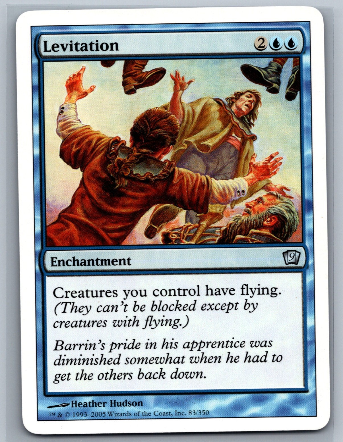 Magic The Gathering 9th Edition Levitation #83/350 MTG TCG CCG Ninth