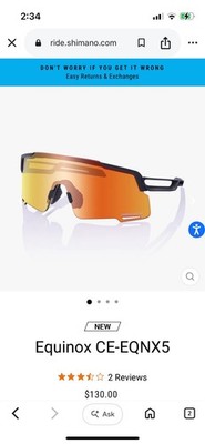 SHIMANO SPORTS GLASSES CE-S60R Very Good F/S Taiwan