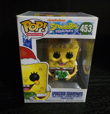 Funko Pop! Animation Nickelodeon SpongeBob #453 & Patrick Star #454 Vinyl
