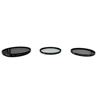 Tiffen 82mm Filter Set (Variable ND, Circ-Pola, & Black Pro Mist)
