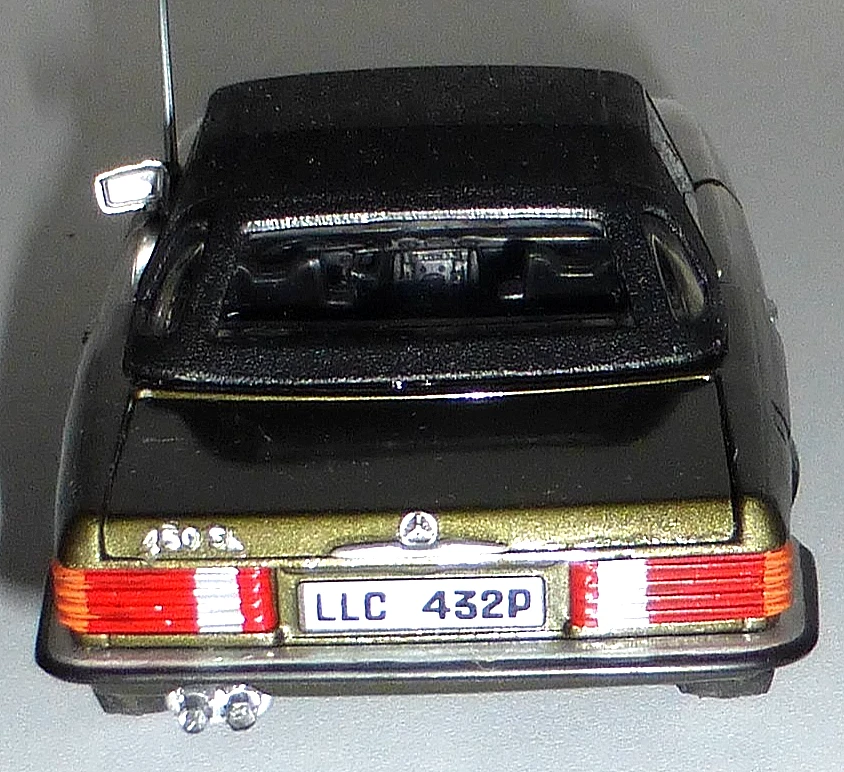 POLISTIL S86 Italy Voiture MERCEDES BENZ 450 SL Cab 1/25 Model Car VINTAGE - Photo 4/4
