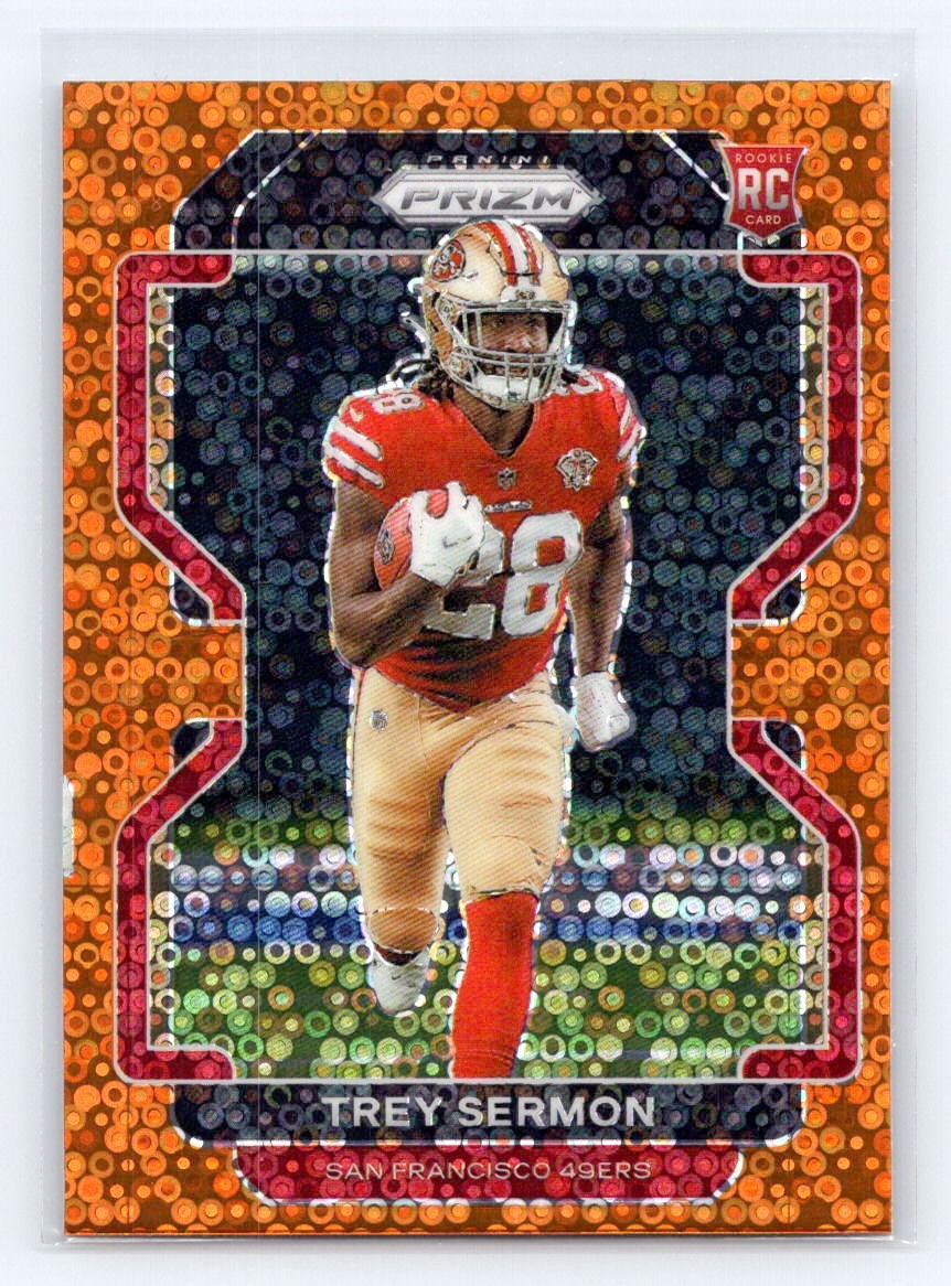 2021 Panini Prizm #354 Trey Sermon Disco Rookie San Francisco 49ers