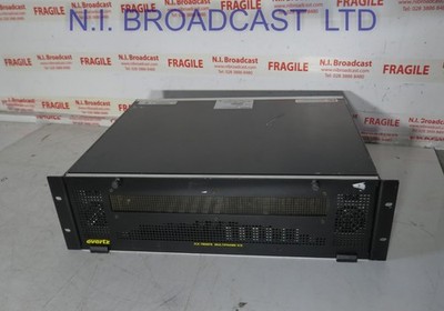 Evertz 7800 Rahmen mit Dual Netzteil 5x 3G SDI / HD SDI Video Verteiler Karten Fr