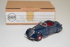 A40 1:43 IDEM PEUGEOT 302 CABRIOLET BLUE EXCELLENT BOXED