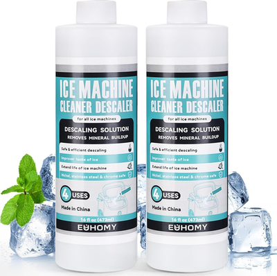 #ad #ad Ice Machine Cleaner Descaler Solution 2 Bottles 16oz 8 Uses for All Brands $31.99