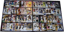 BOSTON BRUINS 80 Card Lot ~ INSERTS ROOKIES Pastrnak Bergeron Neely Bobby Orr +